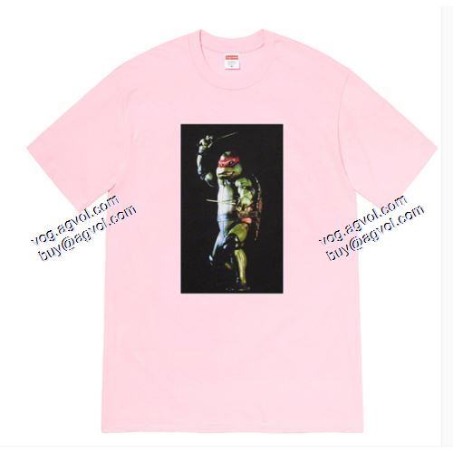 人気が爆発 シュプリーム supreme 2021春夏 Raphael Tee 忍者神亀 シュプリームブランドコピー 半袖Tシャツ 6色可選
