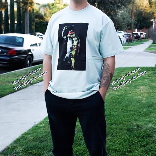 人気が爆発 シュプリーム supreme 2021春夏 Raphael Tee 忍者神亀 シュプリームブランドコピー 半袖Tシャツ 6色可選