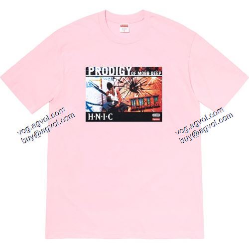 個性派 シュプリーム SUPREMEブランド コピー 2021春夏 Supreme HNIC Tee ヒップホップ歌手 半袖Tシャツ 5色可選