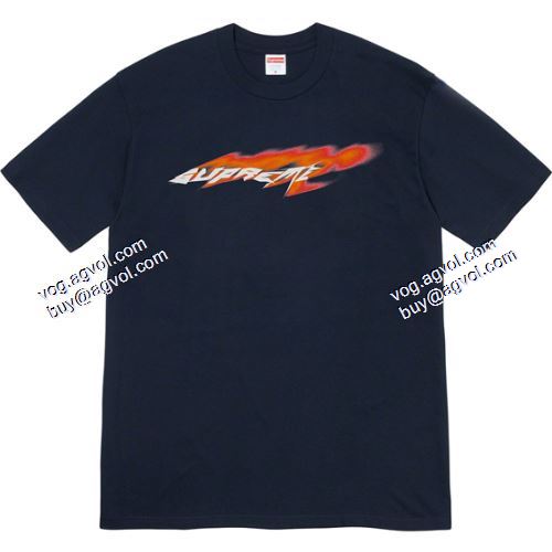 欧米韓流 Supreme 21SS Wind Tee SUPREMEスーパーコピー 電光風影LOGO 半袖Tシャツ 4色可選 シュプリーム 着回し度抜群