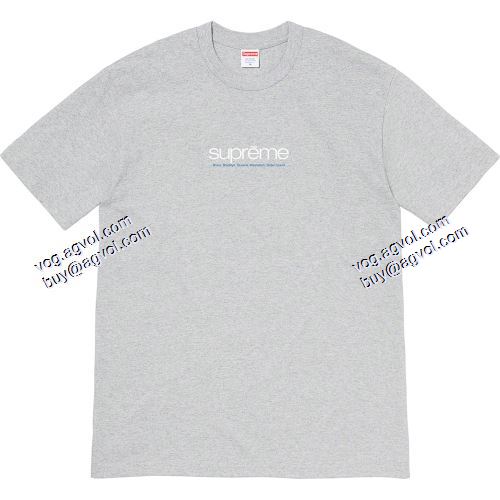 高級感演出 Supreme 2021SS Five Boroughs Tee SUPREMEブランド 偽物 通販 シュプリーム SUPREME 半袖Tシャツ 6色可選
