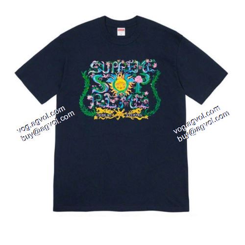 シュプリーム SUPREMEスーパーコピー 激安 存在感◎ 2021春夏 Supreme Week 1 Crest Tee 半袖Tシャツ 3色可選