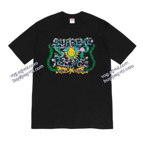 シュプリーム SUPREMEスーパーコピー 激安 存在感◎ 2021春夏 Supreme Week 1 Crest Tee 半袖Tシャツ 3色可選