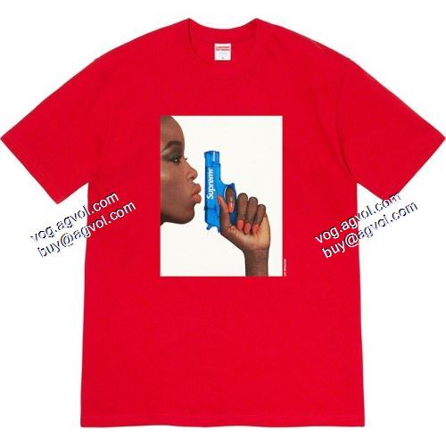 一味違うケーブル編みが魅力満点 supreme 2021SS Water Pistol Tee 半袖Tシャツ 5色可選 シュプリーム SUPREMEコピーブランド