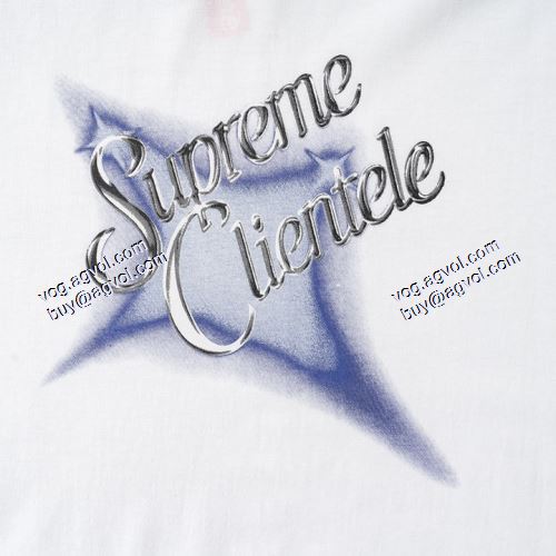 シュプリーム SUPREMEスーパーコピー 高級感溢れるデザイン 2021春夏 Supreme 20FW Clientele Tee 半袖Tシャツ 2色可選