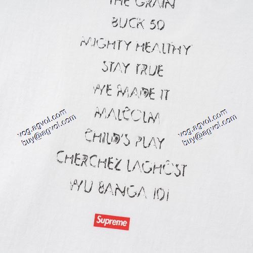 シュプリーム SUPREMEスーパーコピー 高級感溢れるデザイン 2021春夏 Supreme 20FW Clientele Tee 半袖Tシャツ 2色可選