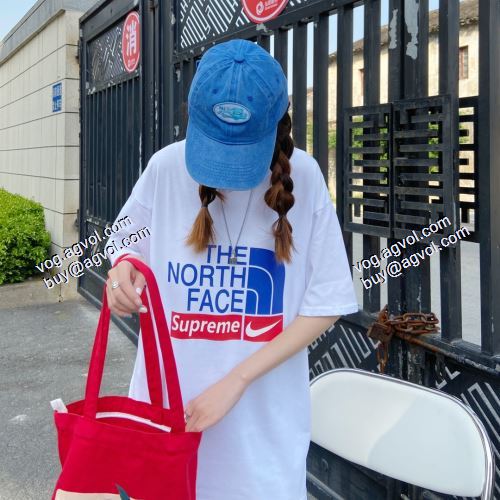 上質 大人気！THE NORTH FACE X NIKE X SUPREME 半袖Tシャツ 2色可選 シュプリーム SUPREMEブランドスーパーコピー 2021春夏