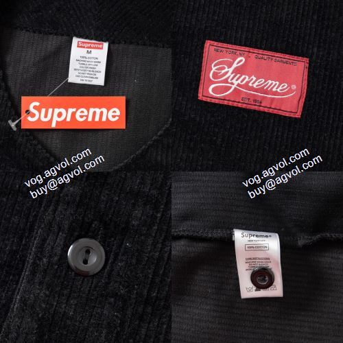 2021春夏 首胸ロゴ シュプリーム SUPREME Corduroy Baseball Jersey 半袖シャツ SUPREMEブランドコピー 3色可選
