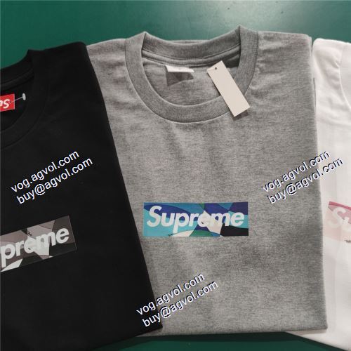 変わらない人気を誇る シュプリーム Supreme 2021SS Emilio Pucci Box Logo Tee 半袖Tシャツ SUPREMEコピーブランド 多色選択可 男女兼用
