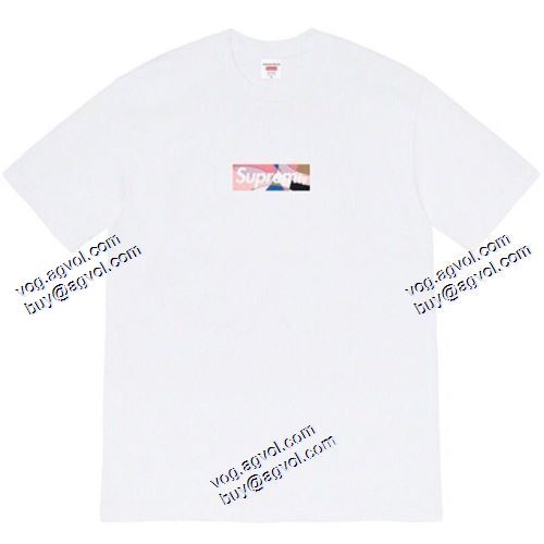 変わらない人気を誇る シュプリーム Supreme 2021SS Emilio Pucci Box Logo Tee 半袖Tシャツ SUPREMEコピーブランド 多色選択可 男女兼用