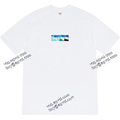 変わらない人気を誇る シュプリーム Supreme 2021SS Emilio Pucci Box Logo Tee 半袖Tシャツ SUPREMEコピーブランド 多色選択可 男女兼用