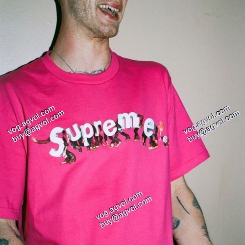高評価の人気品 シュプリーム Supreme 2021SS Apes Tee 完売必至の人気モデルをご紹介 SUPREME偽物ブランド 丸首半袖Tシャツ 4色可選 男女兼用