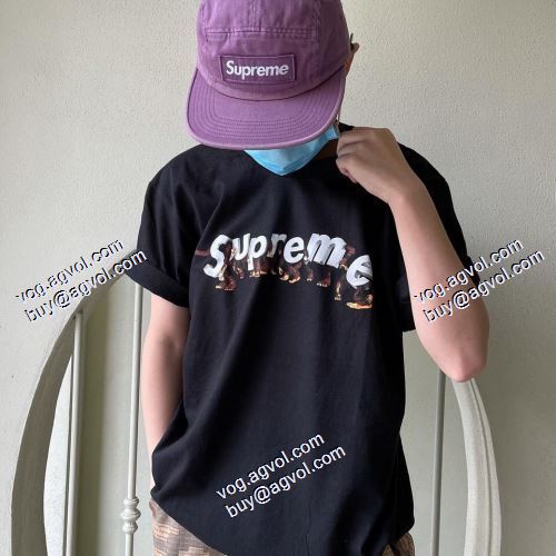 高評価の人気品 シュプリーム Supreme 2021SS Apes Tee 完売必至の人気モデルをご紹介 SUPREME偽物ブランド 丸首半袖Tシャツ 4色可選 男女兼用