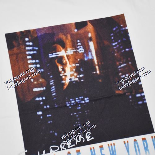 2021春夏 TOPセラー賞受賞！シュプリーム SUPREME CHRISTOPHER WALKEN KING OF NEW YORK 半袖Tシャツ 2色可選 SUPREMEスーパーコピー 男女兼用