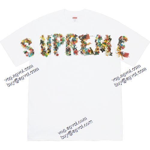著名人の着用 シュプリーム Supreme 2021SS Week8 Toy Pile Tee 半袖Tシャツ 3色可選 2021春夏 SUPREMEブランドスーパーコピー 男女兼用