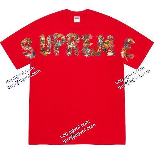 著名人の着用 シュプリーム Supreme 2021SS Week8 Toy Pile Tee 半袖Tシャツ 3色可選 2021春夏 SUPREMEブランドスーパーコピー 男女兼用