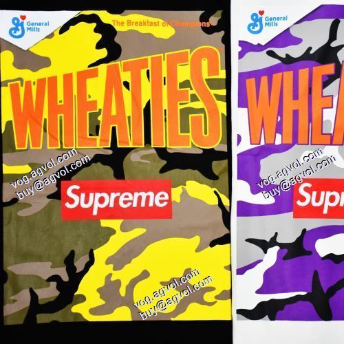 変わらない人気を誇る シュプリーム Supreme 21SS Week6 x Wheaties Tee 半袖Tシャツ 2色可選 男女兼用 SUPREMEブランドコピー