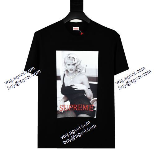 上質 大人気！シュプリーム Supreme 2021春夏  Anna Nicole Tee シュプリームコピー 半袖Tシャツ 2色可選 男女兼用