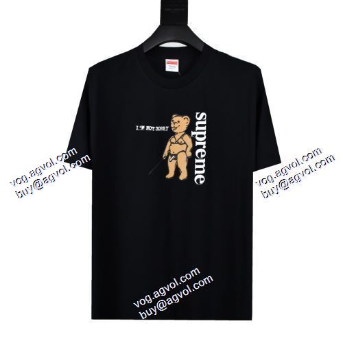 シュプリーム Supreme 21SS Not Sorry Tee 半袖Tシャツ 2色可選 2年以上連続１位獲得 男女兼用 シュプリームコピー ブランド