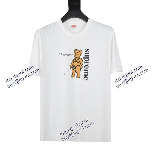 シュプリーム Supreme 21SS Not Sorry Tee 半袖Tシャツ 2色可選 2年以上連続１位獲得 男女兼用 シュプリームコピー ブランド