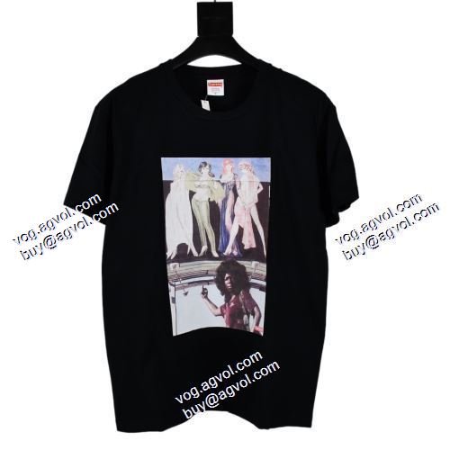 2021春夏 シュプリーム SUPREME 海外限定ライン Supreme American Picture Tee 半袖Tシャツ 2色可選 男女兼用 シュプリームブランド 偽物 通販