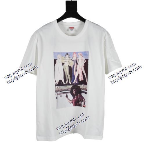 2021春夏 シュプリーム SUPREME 海外限定ライン Supreme American Picture Tee 半袖Tシャツ 2色可選 男女兼用 シュプリームブランド 偽物 通販