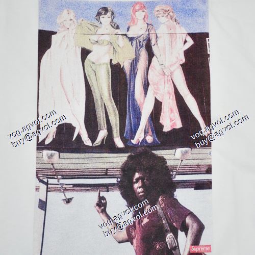 2021春夏 シュプリーム SUPREME 海外限定ライン Supreme American Picture Tee 半袖Tシャツ 2色可選 男女兼用 シュプリームブランド 偽物 通販