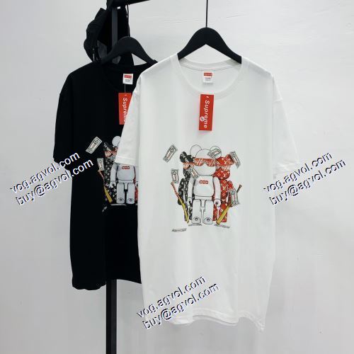 2021春夏 SUPREME 早くも完売している supreme x Louis Vuitton 半袖Tシャツ シュプリームコピーブランド 2色可選 男女兼用
