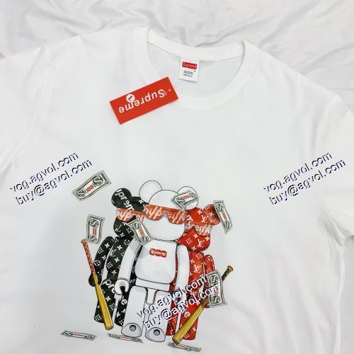 2021春夏 SUPREME 早くも完売している supreme x Louis Vuitton 半袖Tシャツ シュプリームコピーブランド 2色可選 男女兼用