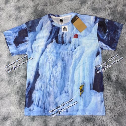 シュプリーム SUPREME Supreme TNF 21SS Ice Climb Tee 今一番HOTな新品 シュプリームスーパーコピー 半袖Tシャツ 男女兼用