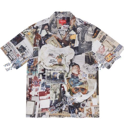 SUPREMEブランド 偽物 通販 ショートパンツ 確定となる上品 Supreme 21ss Dash's Wall Rayon Shirt 半袖シャツ