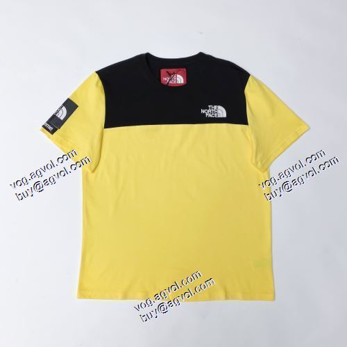 2021春夏 日本未入荷モデル シュプリーム SUPREME X THE NORTH FACE 半袖Tシャツ SUPREME偽物ブランド 男女兼用 7色可選