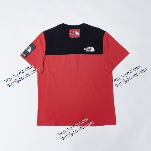 2021春夏 日本未入荷モデル シュプリーム SUPREME X THE NORTH FACE 半袖Tシャツ SUPREME偽物ブランド 男女兼用 7色可選
