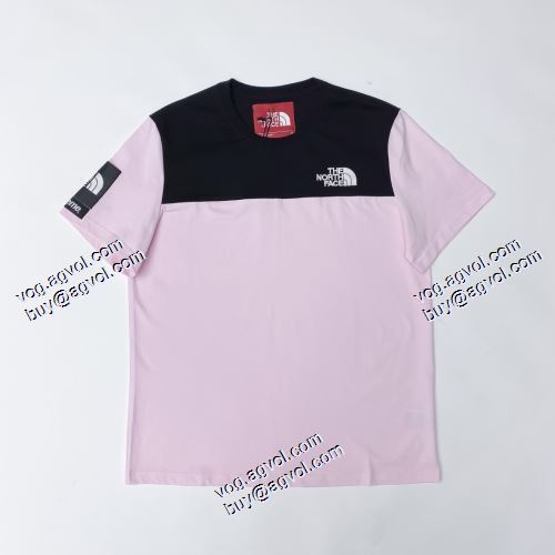 2021春夏 日本未入荷モデル シュプリーム SUPREME X THE NORTH FACE 半袖Tシャツ SUPREME偽物ブランド 男女兼用 7色可選