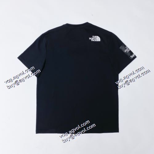 2021春夏 日本未入荷モデル シュプリーム SUPREME X THE NORTH FACE 半袖Tシャツ SUPREME偽物ブランド 男女兼用 7色可選