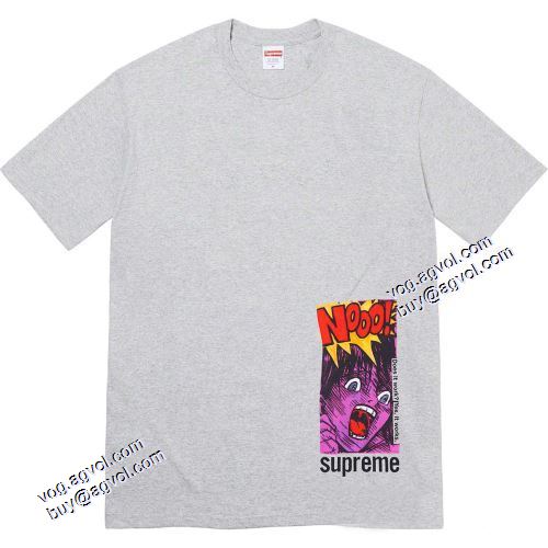 ◆モデル愛用◆ SUPREME 21ss week1 Does it work Tee 漫画人物 シュプリームブランドスーパーコピー ラウンドネック半袖Tシャツ シュプリーム SUPREME 4色可選
