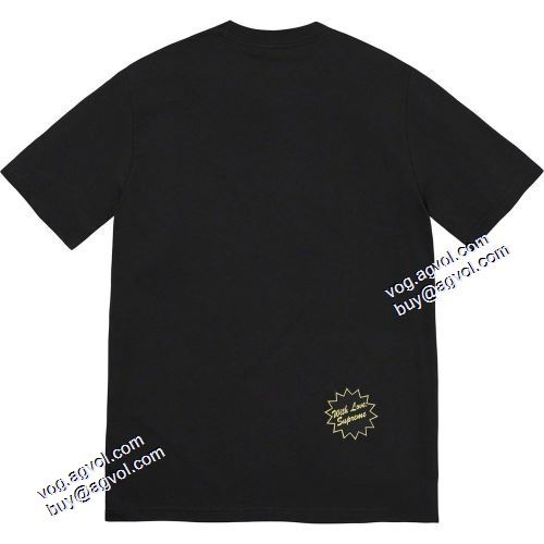 洗練を十分に演出する シュプリーム SUPREME 2021 Week18 Anarchy Tee シュプリームブランドコピー カラーアルファベット ラウンドネック半袖Tシャツ 2色可選