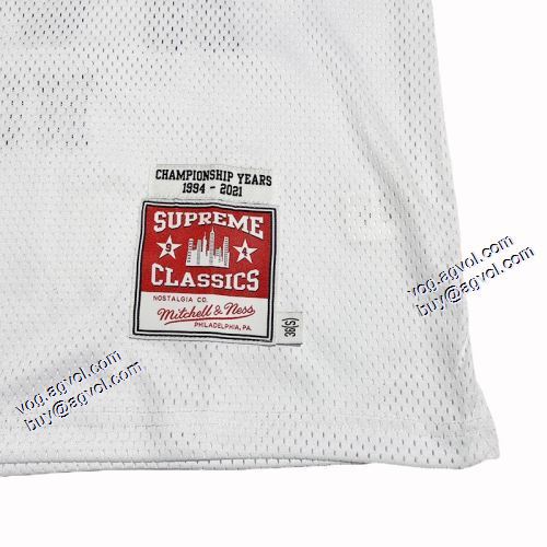 芸能人に愛用者続出 シュプリーム SUPREME 2021秋冬 Mitchell Ness Jersey タンクトップ SUPREMEブランド 偽物 通販