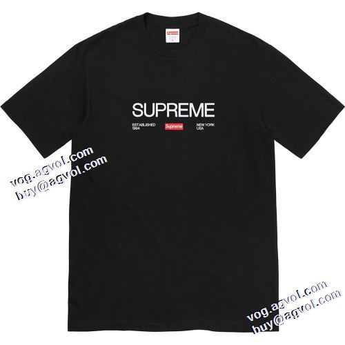 Tシャツ 2色可選 2021春夏 可愛く上品な雰囲気 シュプリームブランド 偽物 通販 シュプリーム SUPREME 体の運動機能を助け シンプル