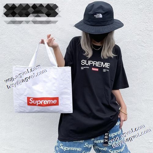 Tシャツ 2色可選 2021春夏 可愛く上品な雰囲気 シュプリームブランド 偽物 通販 シュプリーム SUPREME 体の運動機能を助け シンプル
