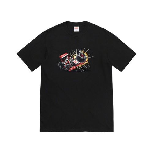優しいフィット感 人気販売中 シュプリームブランド 偽物 通販 2021春夏 シュプリーム SUPREME 半袖Tシャツ 2色可選 オリジナル