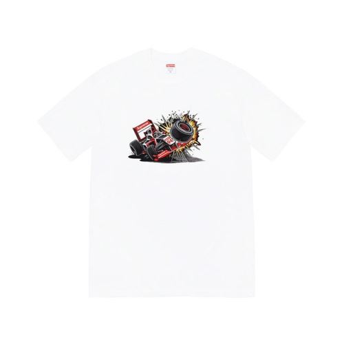 優しいフィット感 人気販売中 シュプリームブランド 偽物 通販 2021春夏 シュプリーム SUPREME 半袖Tシャツ 2色可選 オリジナル