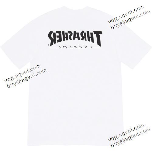 優しいフィット感 早くも完売している 2021春夏 シュプリーム SUPREME 半袖Tシャツ シュプリームコピーブランド 2色可選 お洒落に魅せる