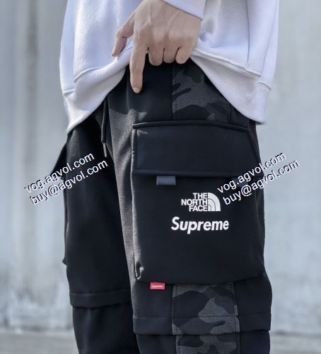 The North face x Supreme チノパン お洒落な存在感 シュプリーム SUPREME 2021春夏 SUPREMEブランド 偽物 通販
