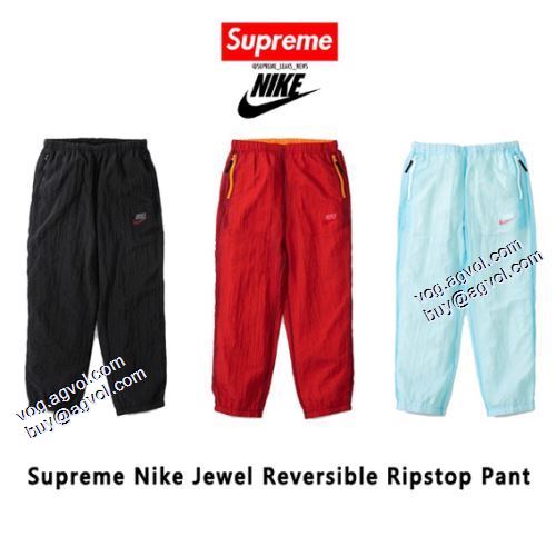2021秋冬に最も需要のある シュプリーム SUPREMEスーパーコピー 激安 両面可用 吸汗速乾 スエットパンツ 男女兼用 3色可選