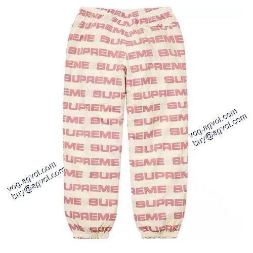 抜群な楽チン感ある大定番 シュプリーム SUPREME FW21 Logo Ripstop Track Pant スエットパンツ 2色可選 最高のリラックス感 SUPREMEスーパーコピー 2021秋冬 