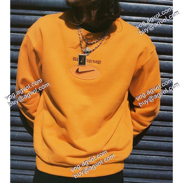 シュプリーム SUPREME 首胸ロゴ 2020FW WEEK2 JEWEL CREWNECK 3色可選 プルオーバーパーカー SUPREMEスーパーコピー 激安