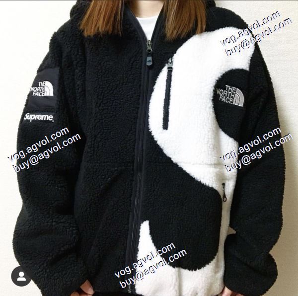 耐久性に優れ Supreme FW20 Week10 x The North Face S Logo Hooded Fleece Jacket ウールコート SUPREMEコピーブランド 3色可選