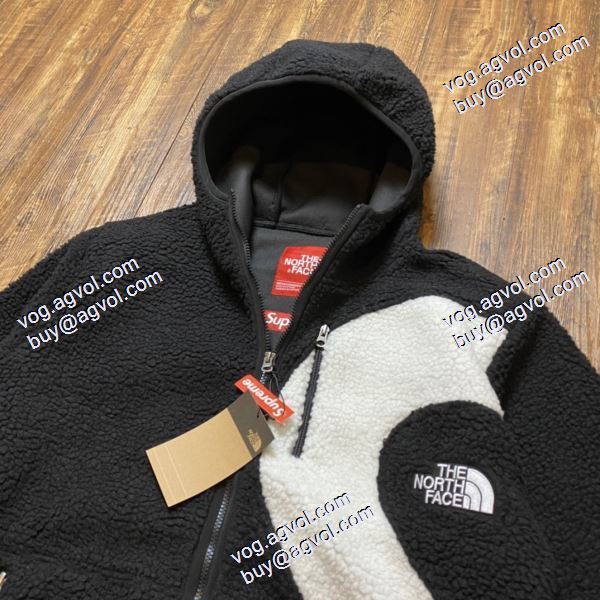 耐久性に優れ Supreme FW20 Week10 x The North Face S Logo Hooded Fleece Jacket ウールコート SUPREMEコピーブランド 3色可選