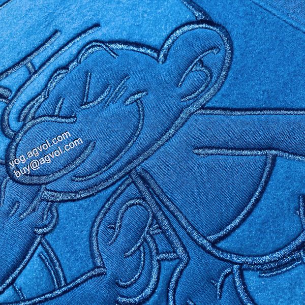 人気雑誌掲載 2020秋冬 2色可選 SUPREMEブランドコピー Supreme x Smurfs Hooded Sweatshirt 青い精霊の連名刺繍ハットの上着 パーカー